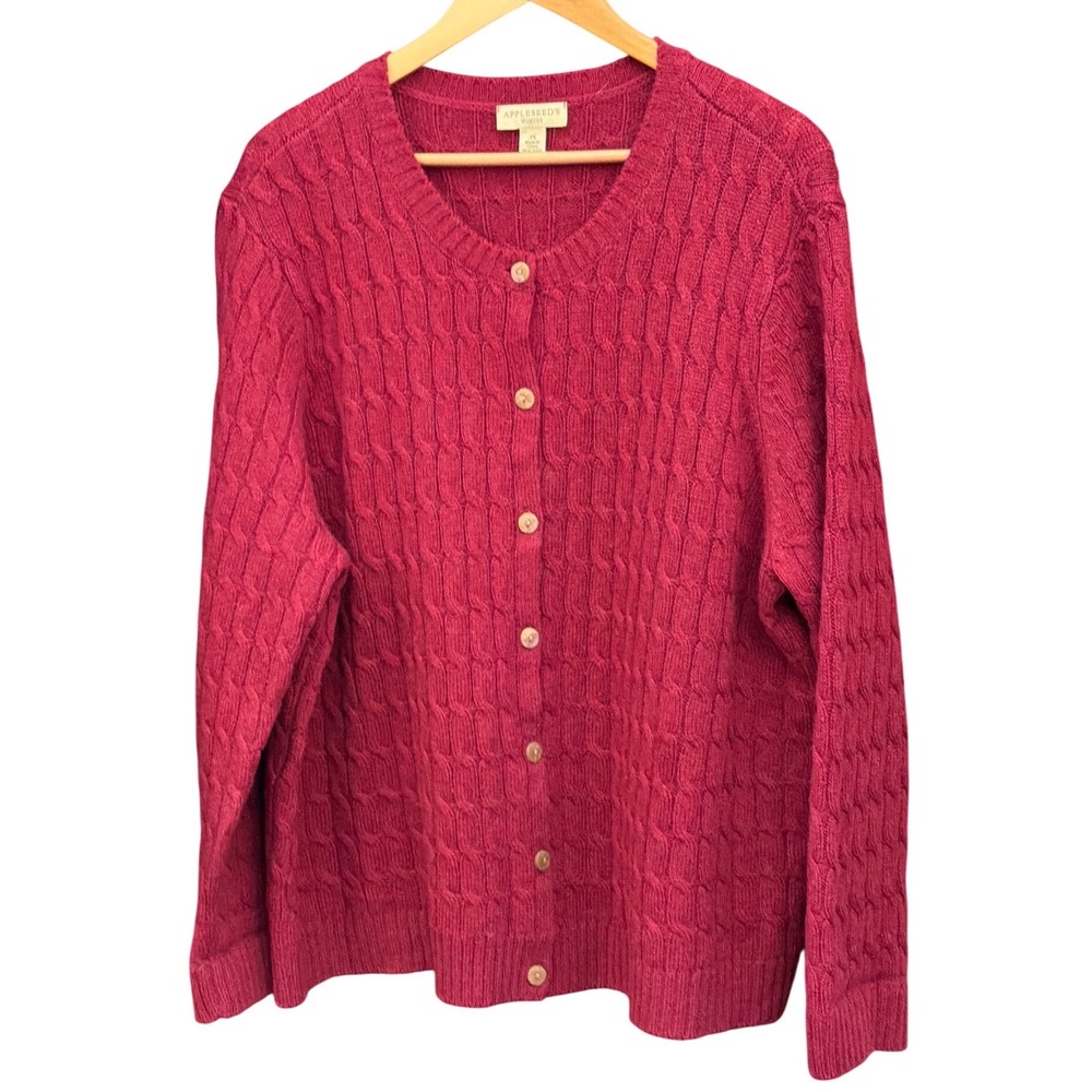 Appleseed's Cardigan Sweater Grandmacore Coastal Grandmother Preppy Ivy League